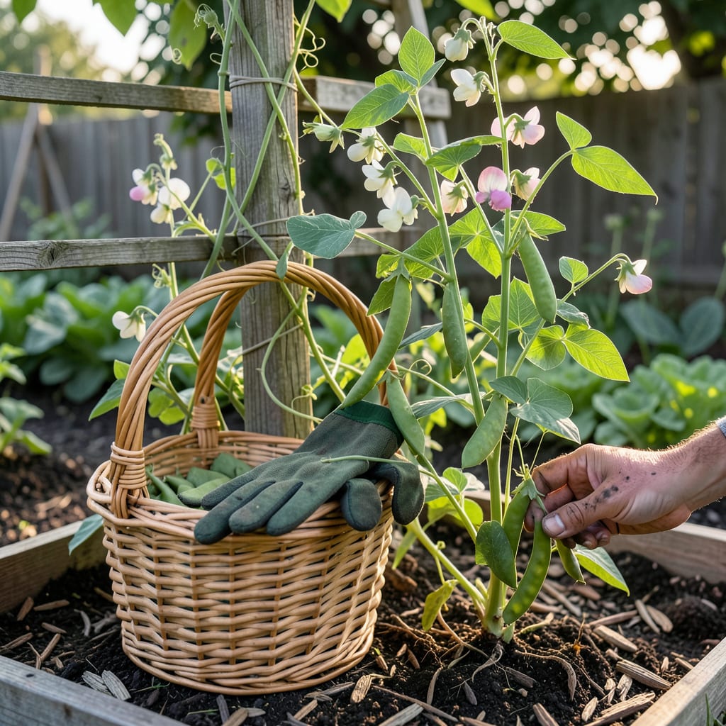 Complete How to Know When Peas Are Ready to Pick: The Pod Plumpness and Snap Test Gardeners Swear By overview image