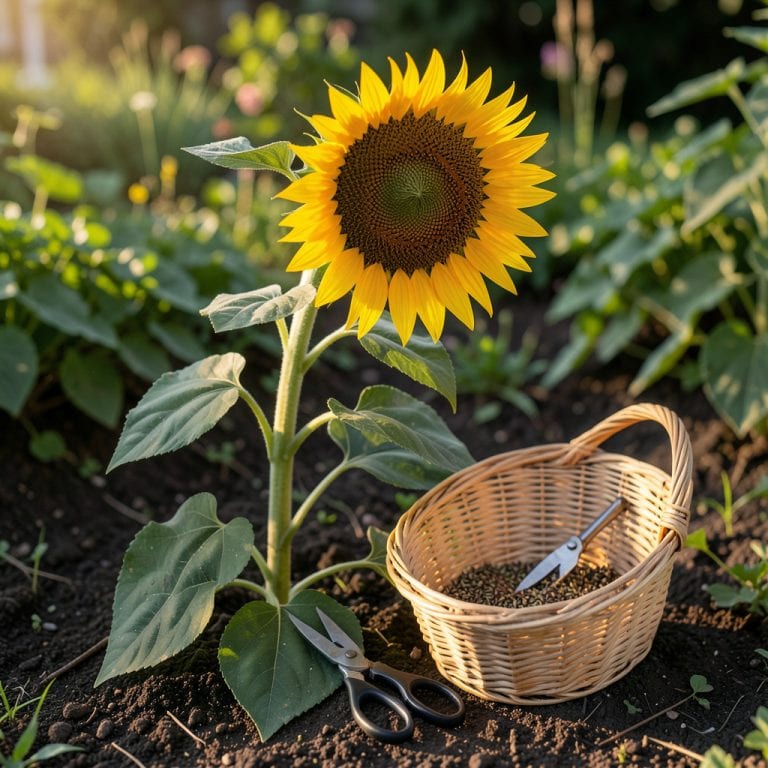 How to Know When Sunflower Seeds Are Ready to Harvest: Back-of-Head Color Change Method