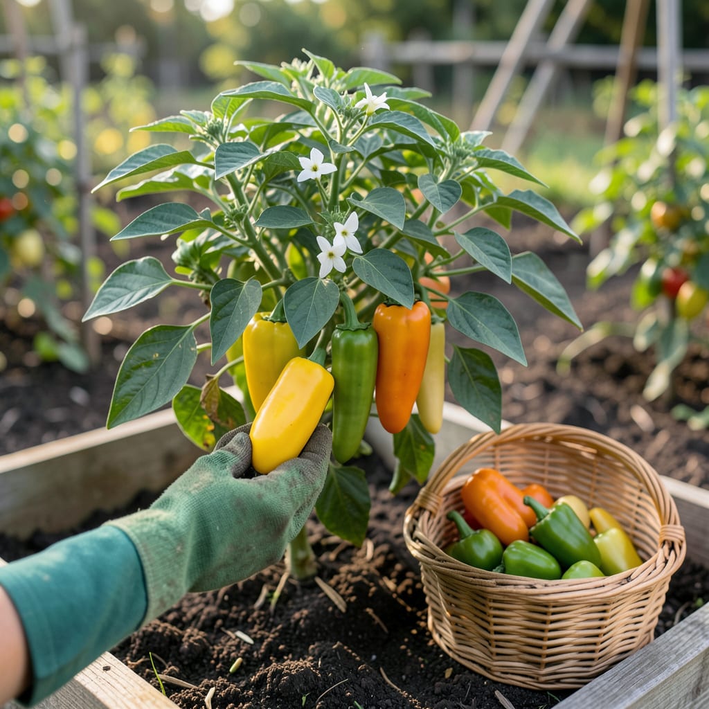 How to Know When to Pick Banana Peppers: Size, Color and Stem Clues for Peak Flavor detailed visual guide