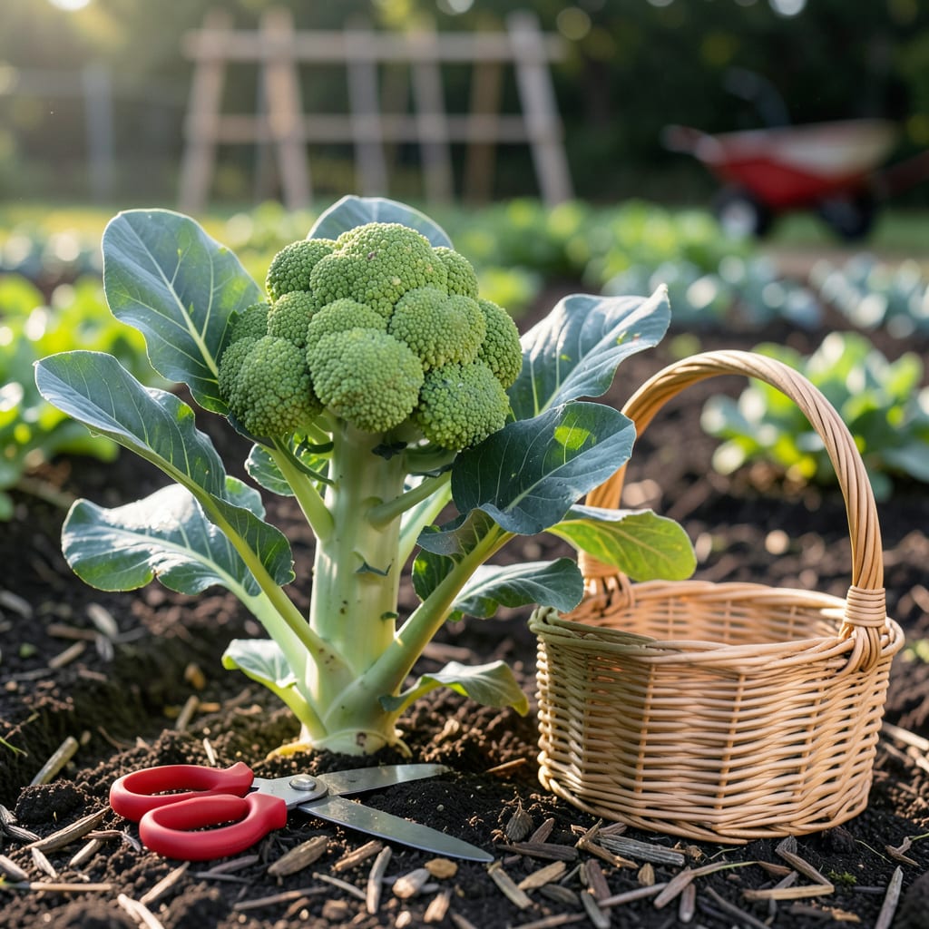 Comprehensive How to Know When to Pick Broccoli: The Head Size and Bud Tightness Test visual reference
