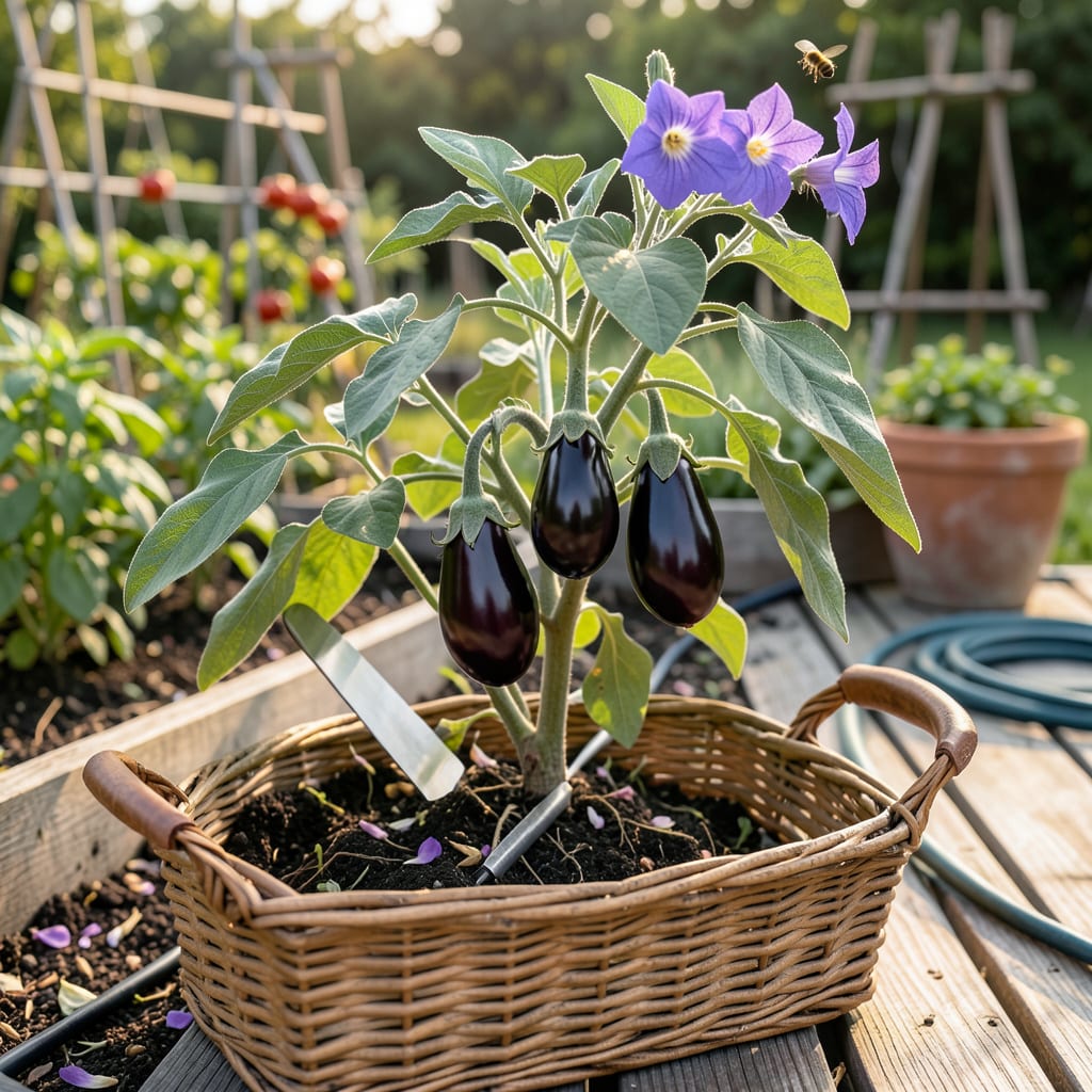 Complete How to Know When to Pick Eggplant: The Skin Shine and Thumb Test Trick overview image