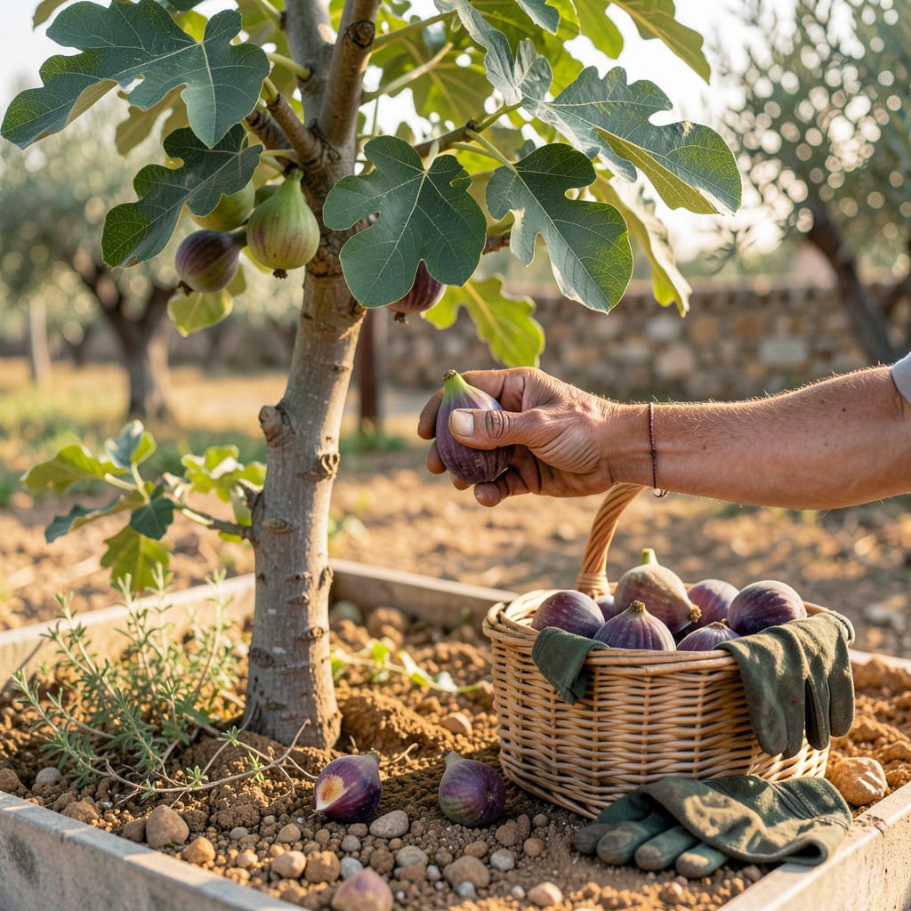 How to Know When to Pick Figs: The Neck Bend and Skin Clues Gardeners Swear By example with annotations
