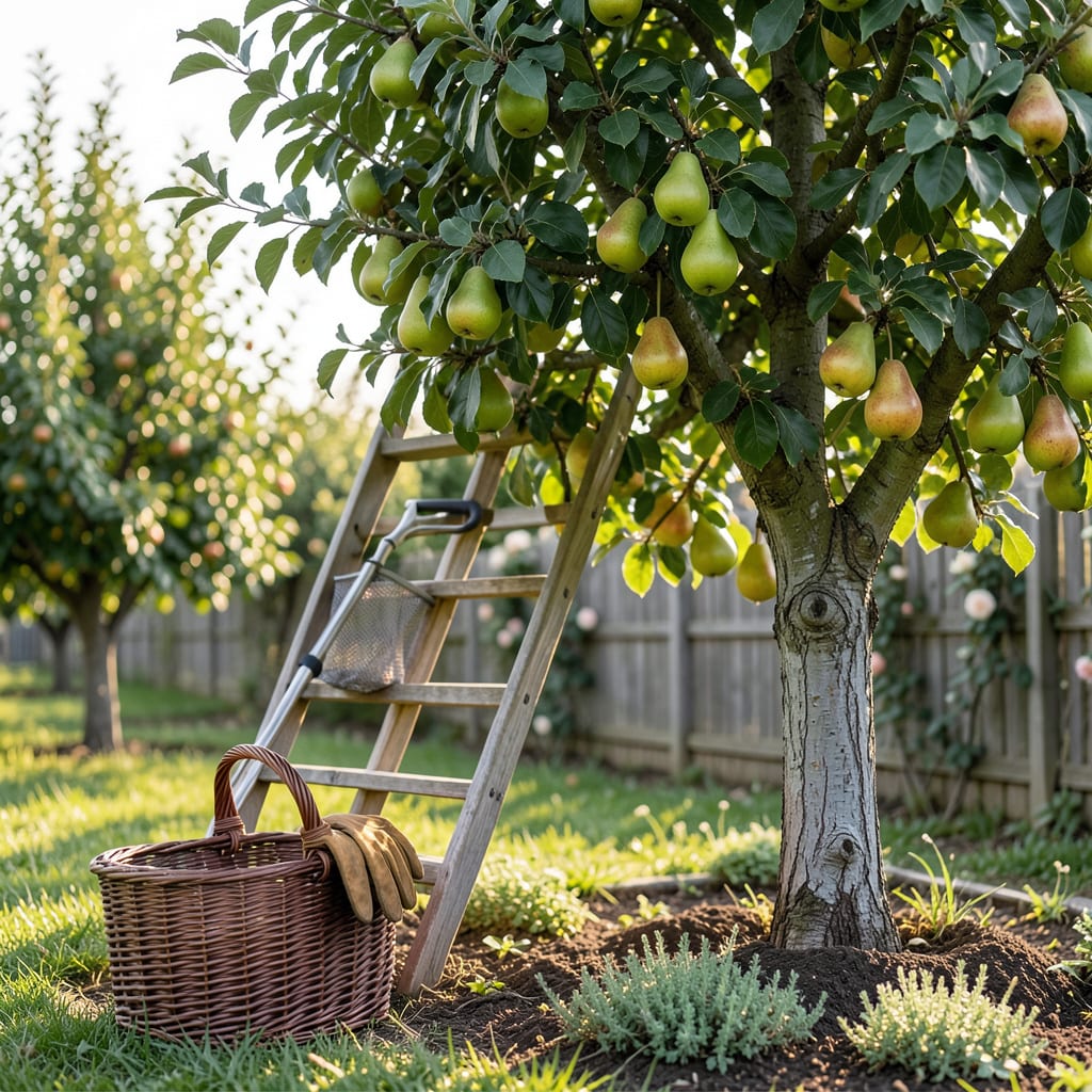 how to know when to pick pears example with annotations