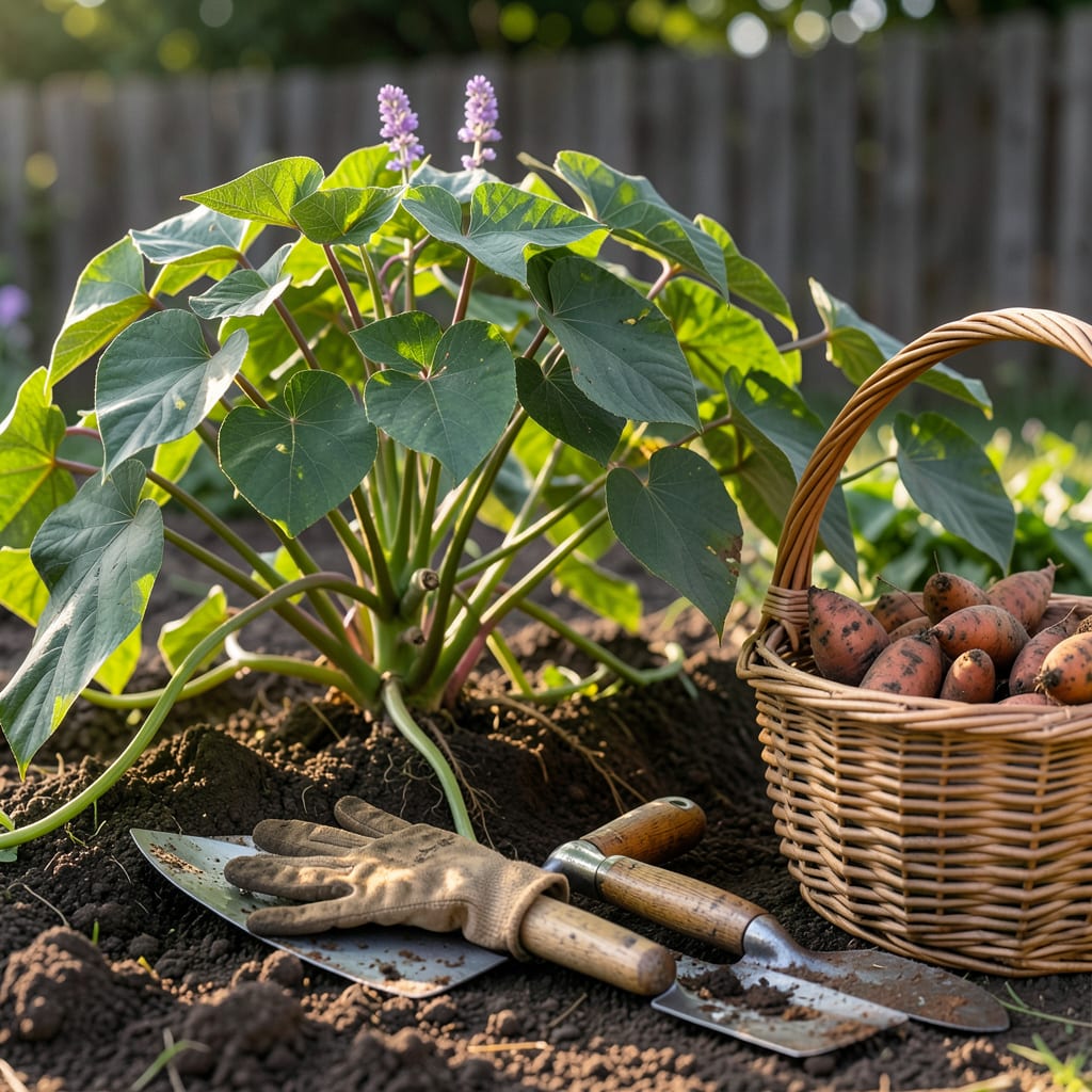 Complete How to Know When to Pick Sweet Potatoes: The Vine Dieback and Skin Set Test overview image