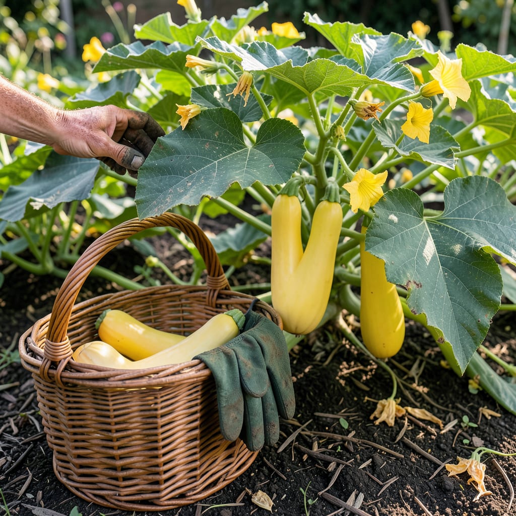 How to Know When to Pick Yellow Squash: The Size and Skin Shine Test Gardeners Trust detailed visual guide
