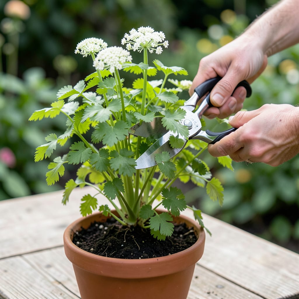 Comprehensive How to Pick Cilantro From Plant: Harvest Without Killing the Stems visual reference
