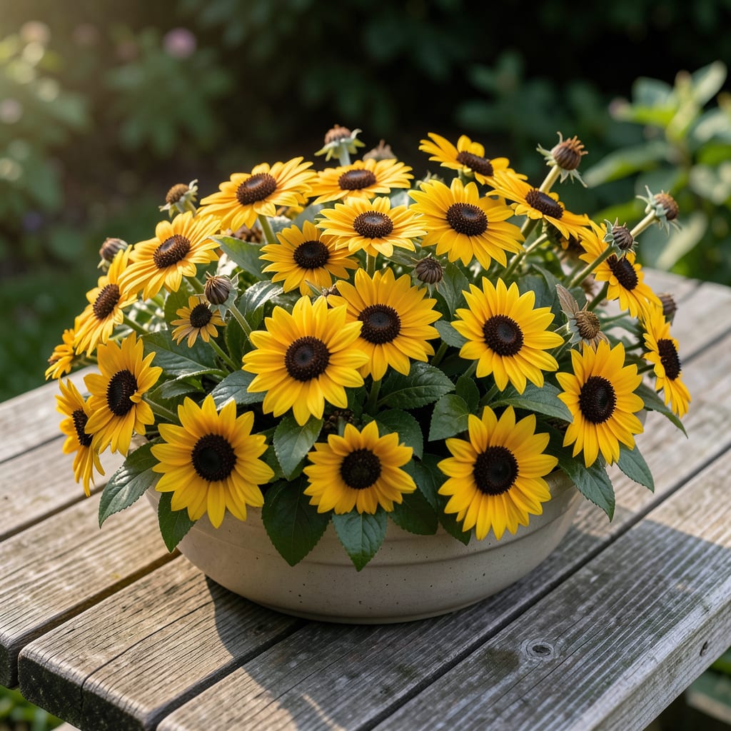 How to Prepare Black Eyed Susans for Winter: Protecting Perennials for Spring Rebirth illustration with key details