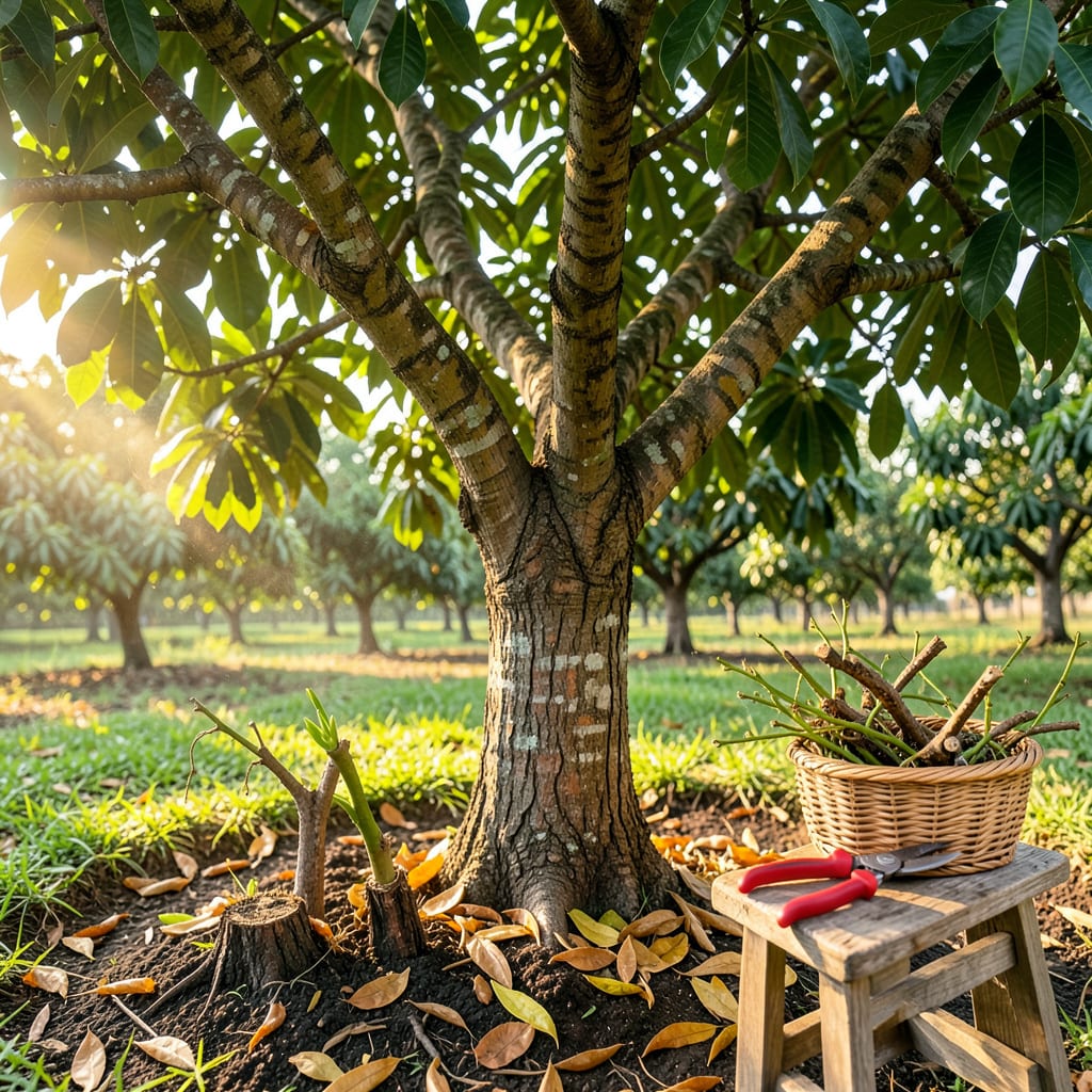 Visual representation of How to Prune a Mango Tree: Step by Step for Bigger, Healthier Harvests