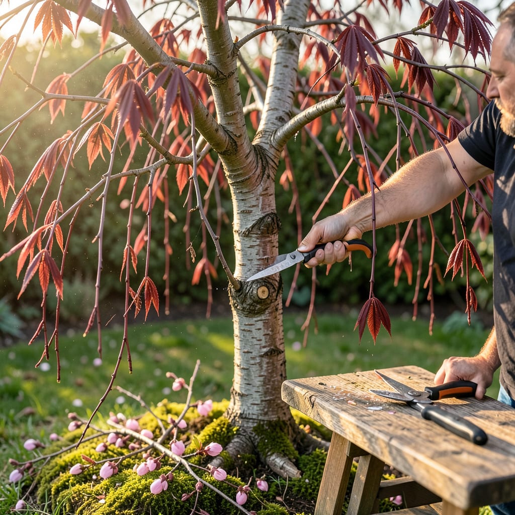 how to prune a weeping cherry tree example with annotations