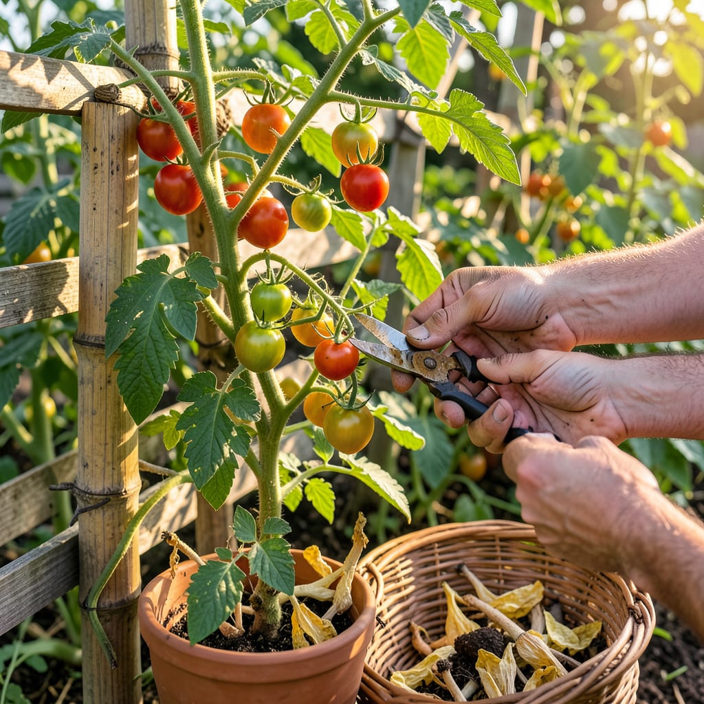 Visual representation of How to Prune Cherry Tomato Plants: Boost Yields With This Foolproof Method