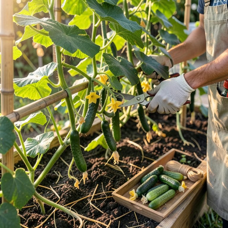 How to Prune Cucumbers: The Key to Bigger Harvests and Healthier Vines How to Prune Cucumbers: The Key to Bigger Harvests and Healthier Vines