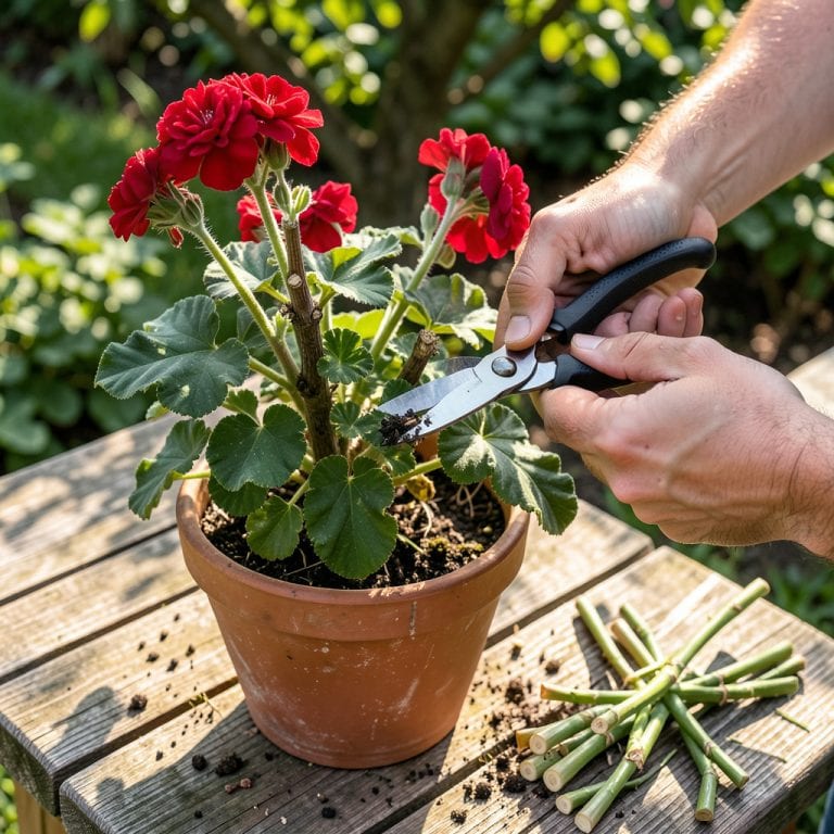 How to Prune Geraniums: The Foolproof Method for Bushier Blooms