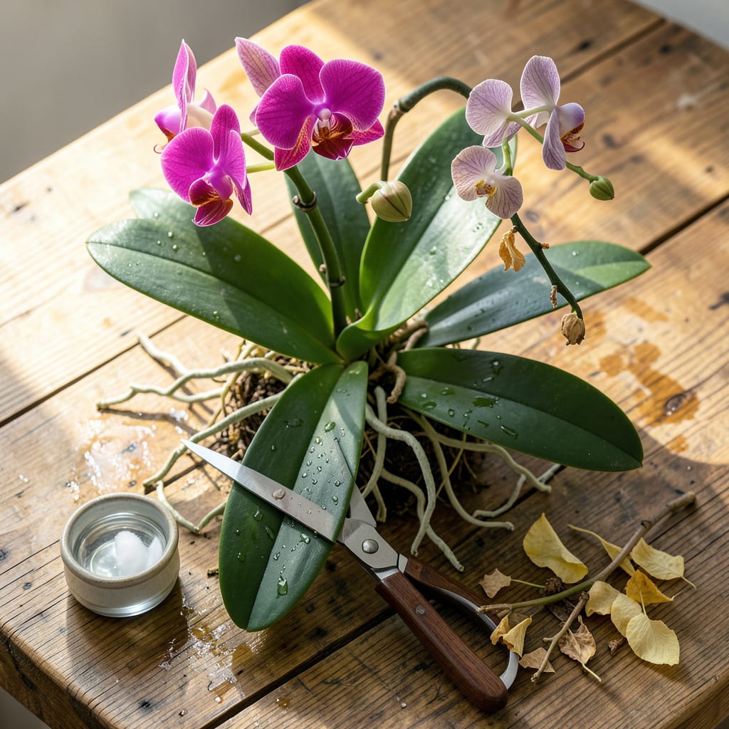 Comprehensive How to Prune Orchids: Step by Step for Healthier Blooms and Growth visual reference