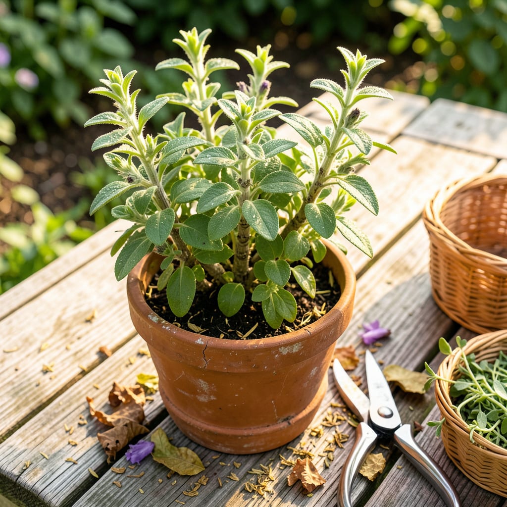 Comprehensive How to Prune Oregano: The Key to Bushier Growth and Bigger Harvests visual reference
