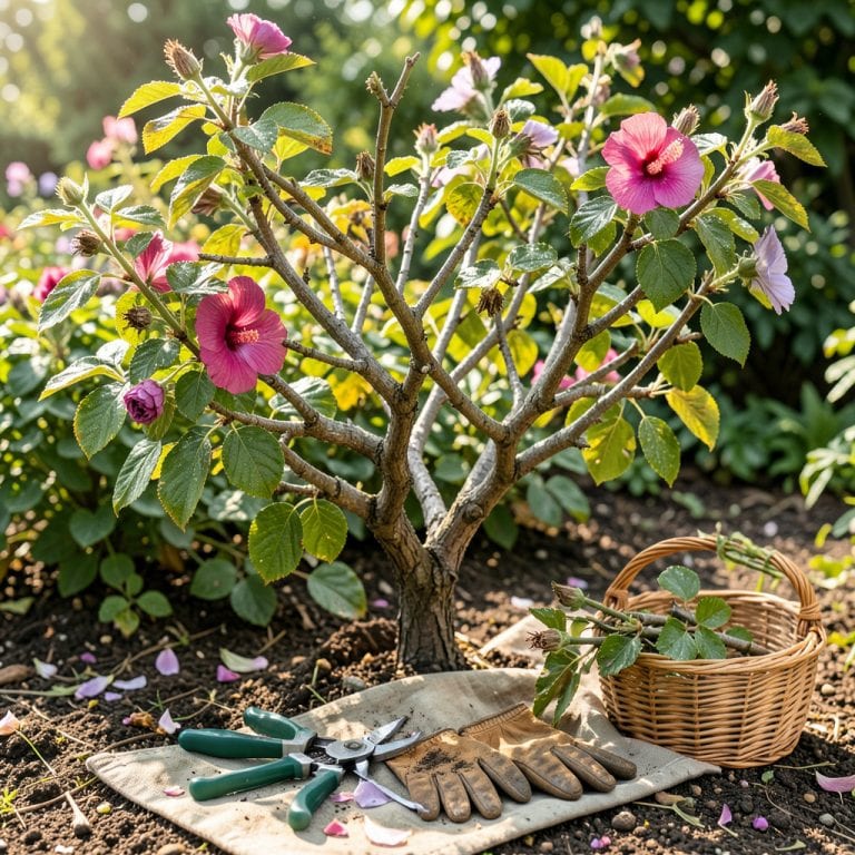 How to Prune Rose of Sharon: Late-Summer Technique for Bigger Blooms