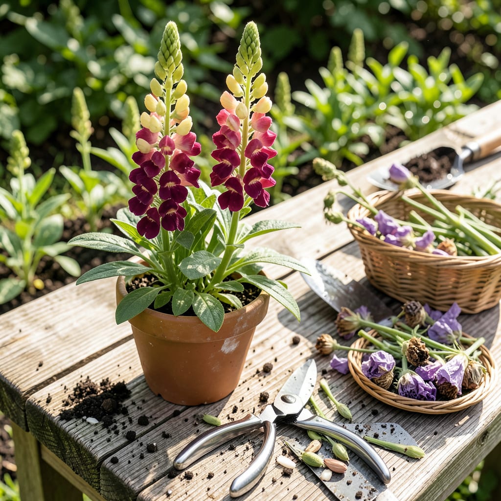 Visual representation of How to Prune Snapdragons: Encourage More Blooms All Season Long