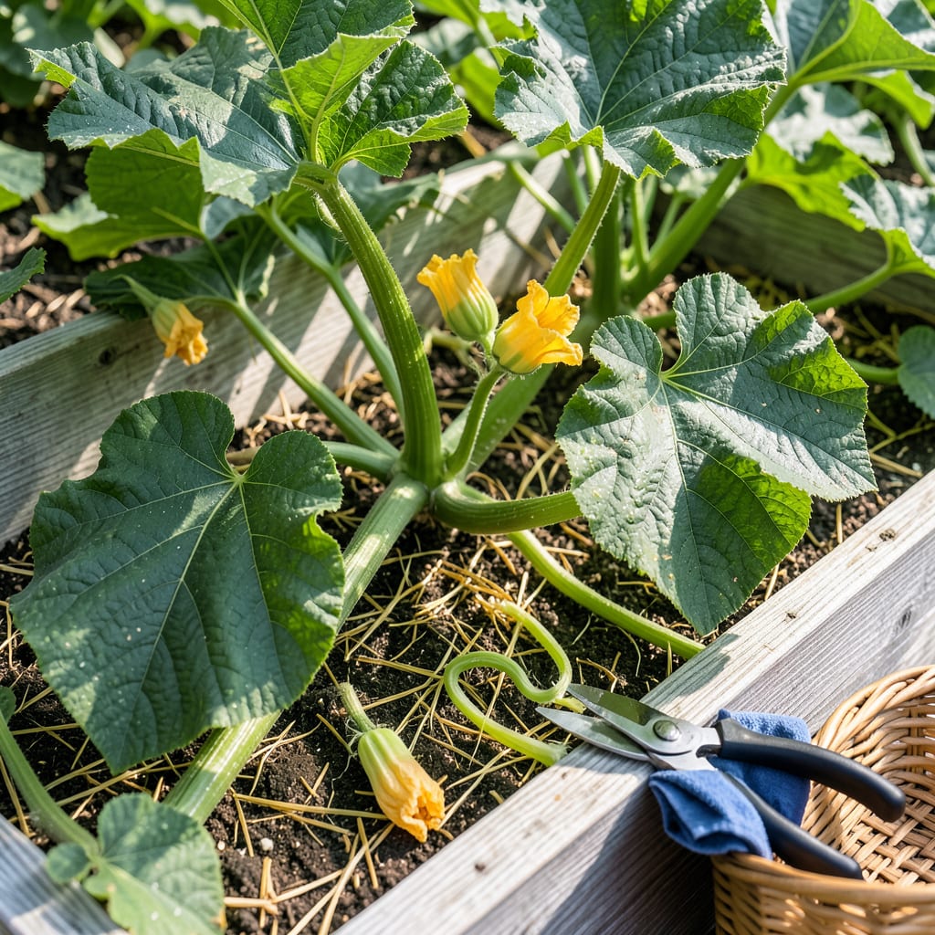 Complete How to Prune Squash Plants: Boost Yields With This Simple Trick overview image