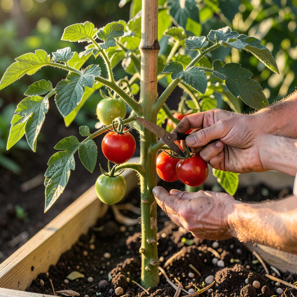 Comprehensive How to Prune Tomato Plants for More Fruit: The Gardener’s Secret to Bigger Harvests visual reference