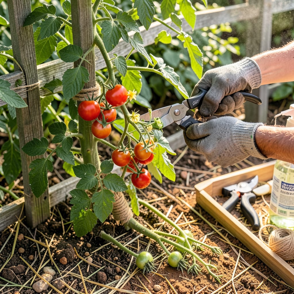 Complete How to Prune Tomatoes for More Fruit: The Gardener’s Secret to Bigger Harvests overview image