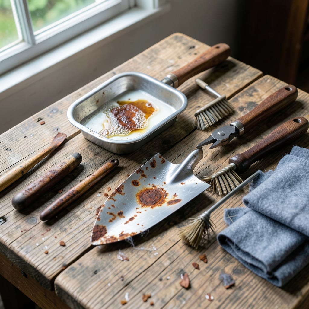 How to Remove Rust From Garden Tools: Natural Solutions That Work detailed visual guide
