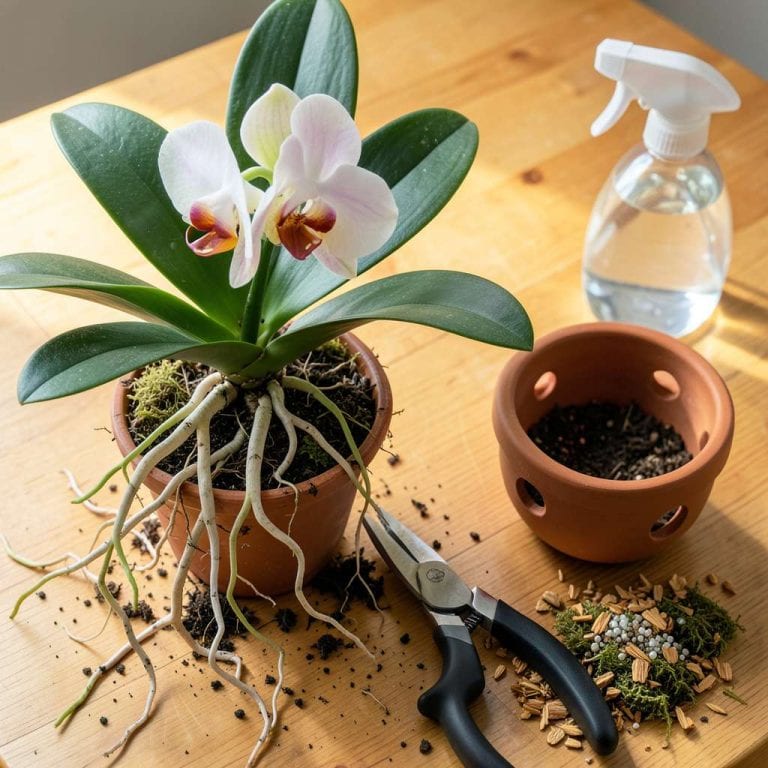 How to Repot an Orchid in Hole Pot: Step-by-Step for Thriving Roots