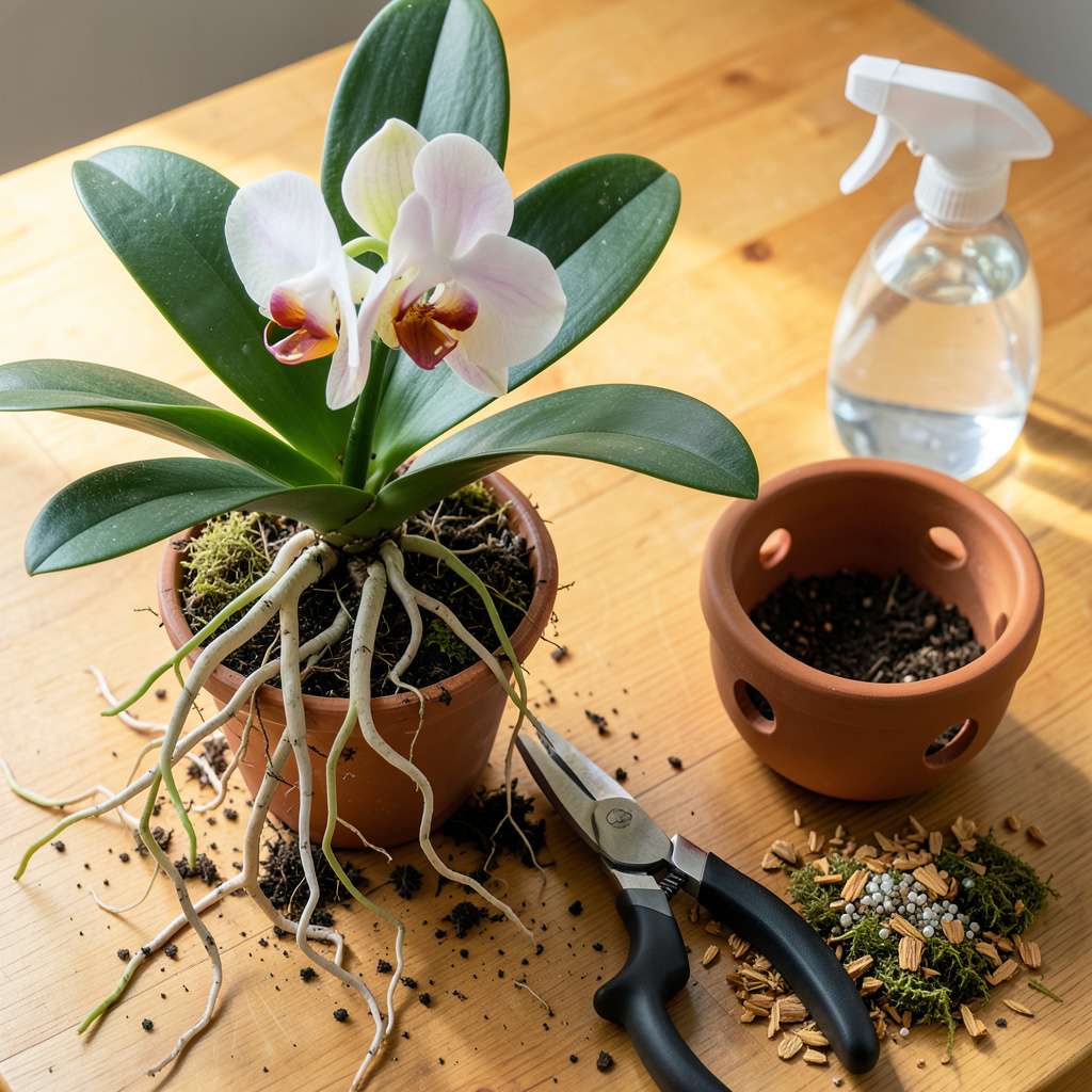 How to Repot an Orchid in Hole Pot: Step-by-Step for Thriving Roots