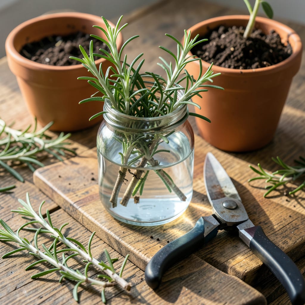 Comprehensive how to root rosemary clippings visual reference