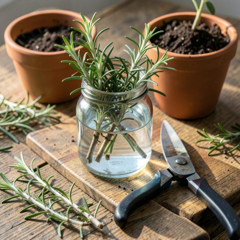How to Root Rosemary Clippings: Foolproof Water Propagation Method