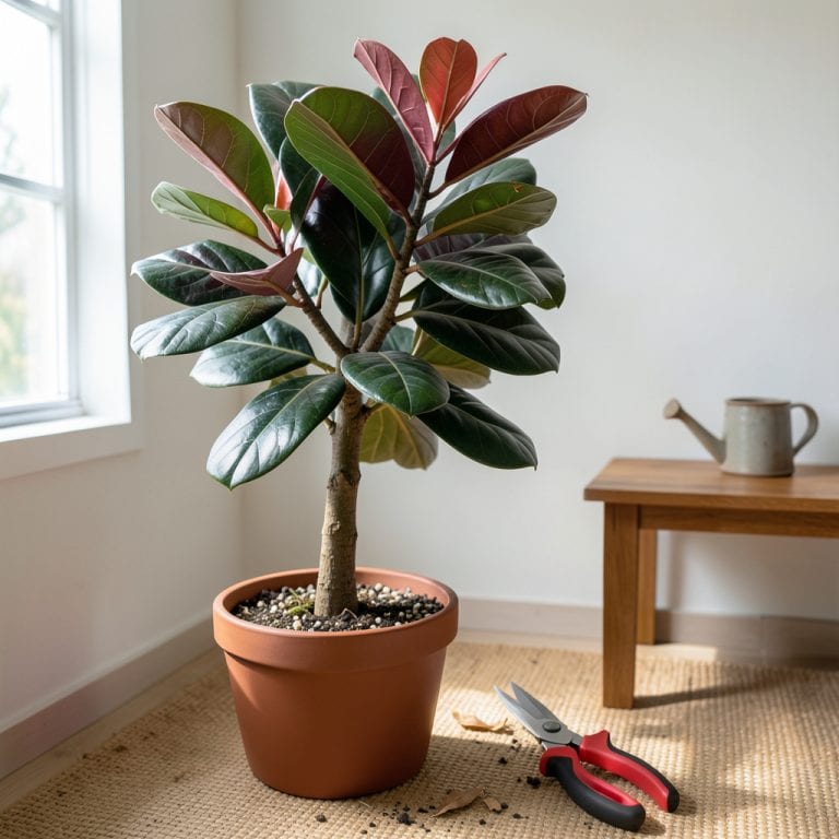 How to Stop Rubber Tree Growing Too Tall: The Pinch-Prune Method for Compact Growth How to Stop Rubber Tree Growing Too Tall: The Pinch-Prune Method for Compact Growth
