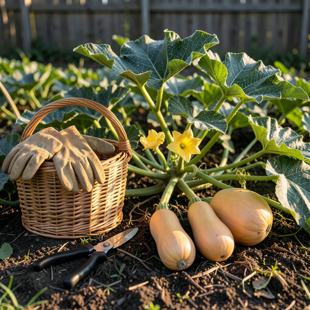 Visual representation of How to Tell When Butternut Squash Is Ready to Pick: 5 Clear Signs