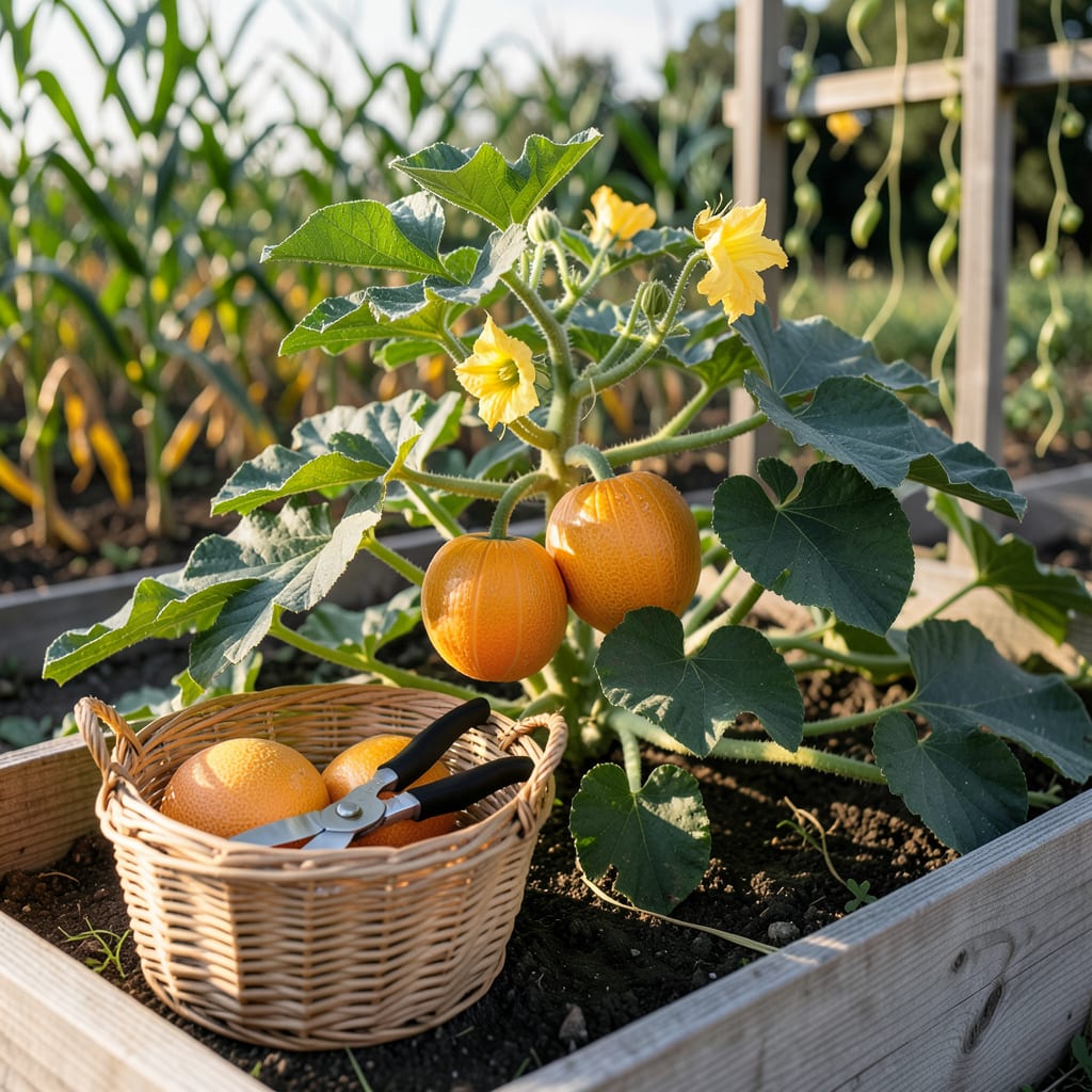 Comprehensive How to Tell When Cantaloupe Is Ready to Pick: 5 Foolproof Signs visual reference