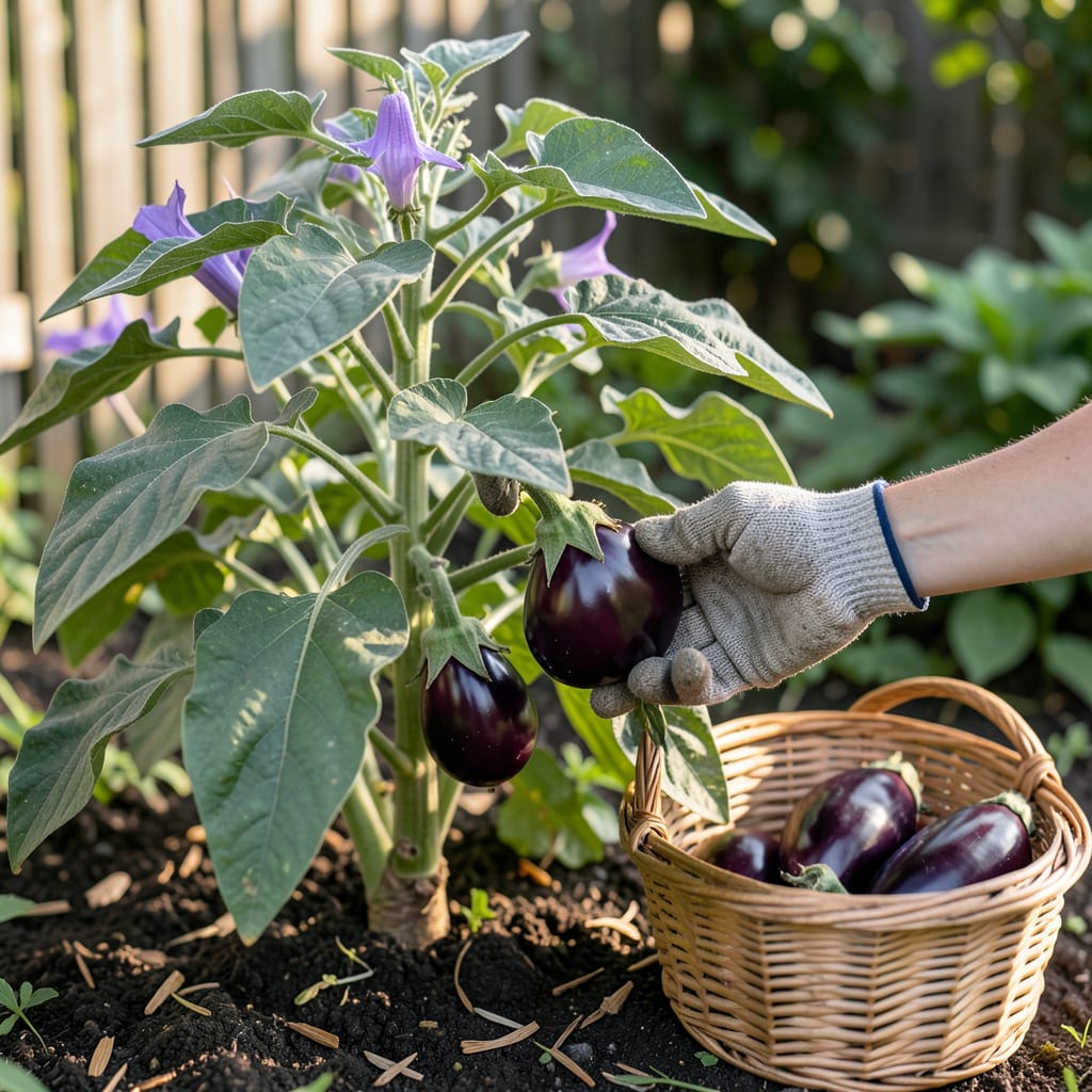 Complete How to Tell When Eggplant Is Ready to Pick: The Glossy Skin and Thumb Test Gardeners Use overview image