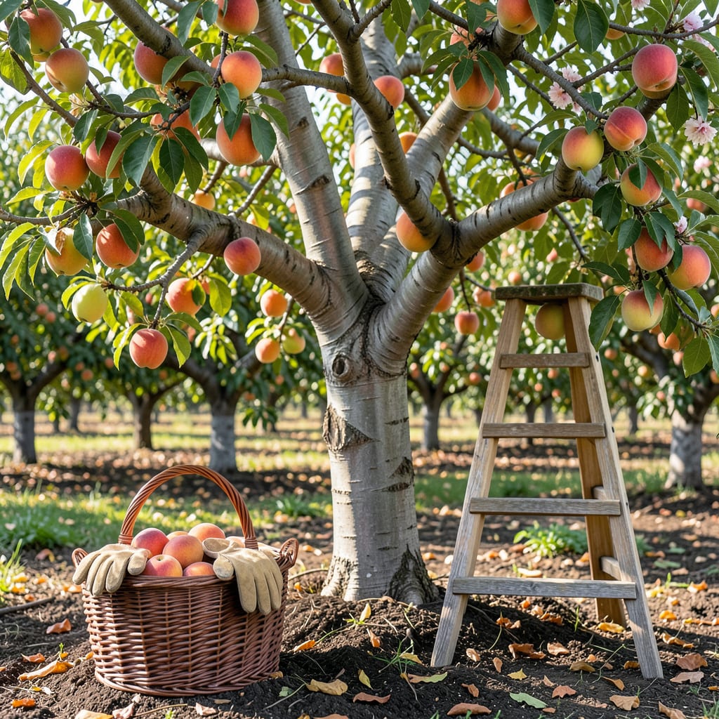 How to Tell When Peaches Are Ready to Pick: 5 Clear Signs to Look For illustration with key details
