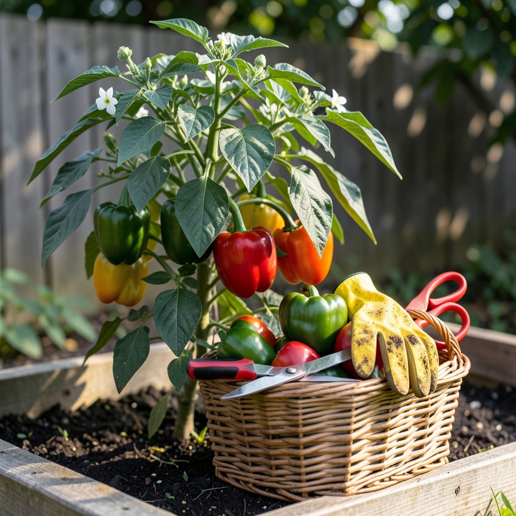Visual representation of How to Tell When Peppers Are Ready to Pick: Perfect Harvest Timing Guide