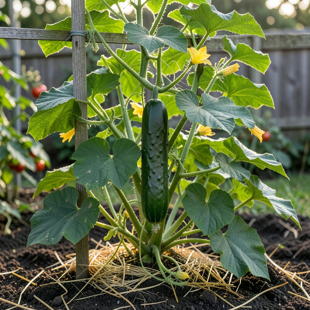 Complete How to Tell When to Pick Cucumbers: The Stem Slip and Color Clues for Sweetest Flavor overview image