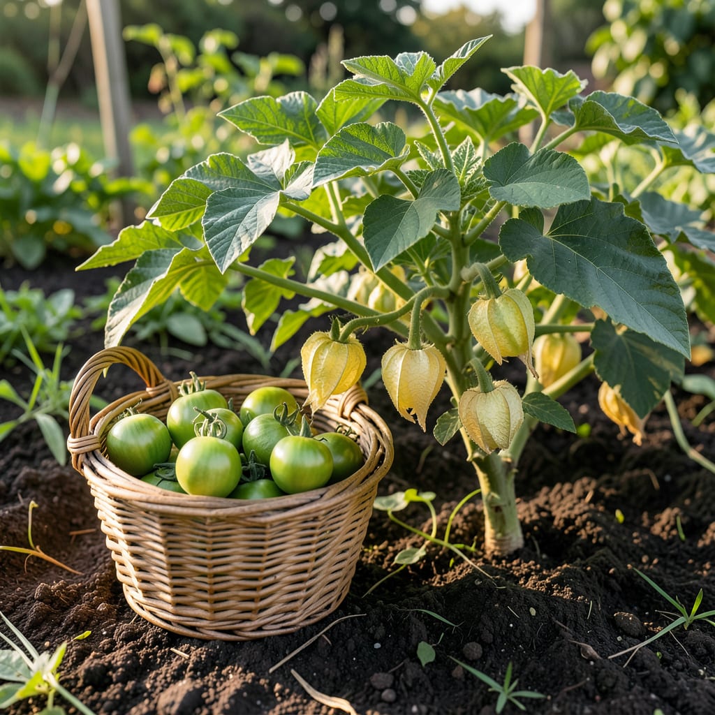 Complete How to Tell When Tomatillos Are Ready to Pick: Husks Split and Fruit Fills Out overview image