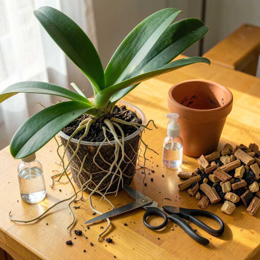 Transplanting an Orchid Plant: Step-by-Step for Thriving Blooms