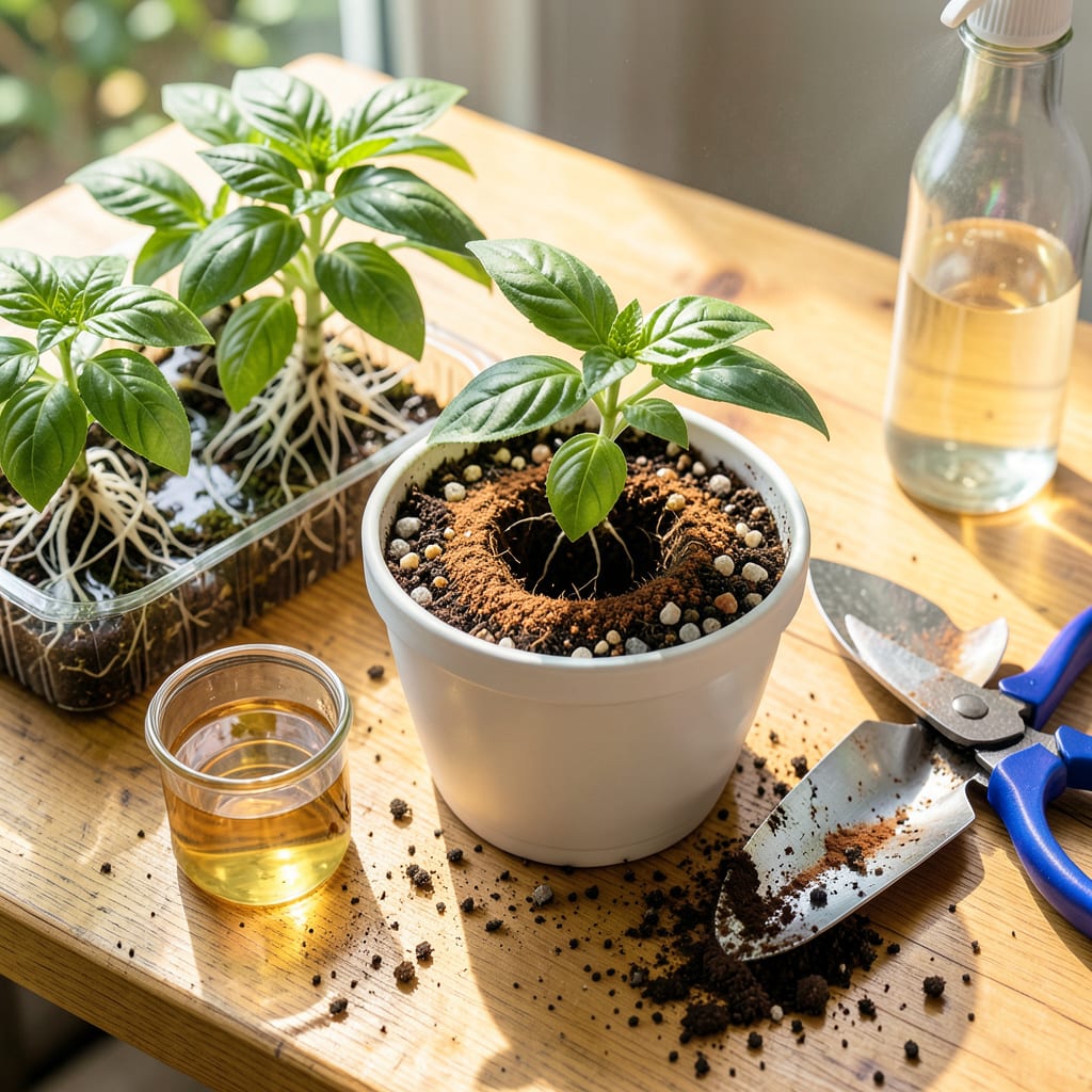 Comprehensive How to Transplant Hydroponic Plants to Soil: Shock Free Transition Guide visual reference