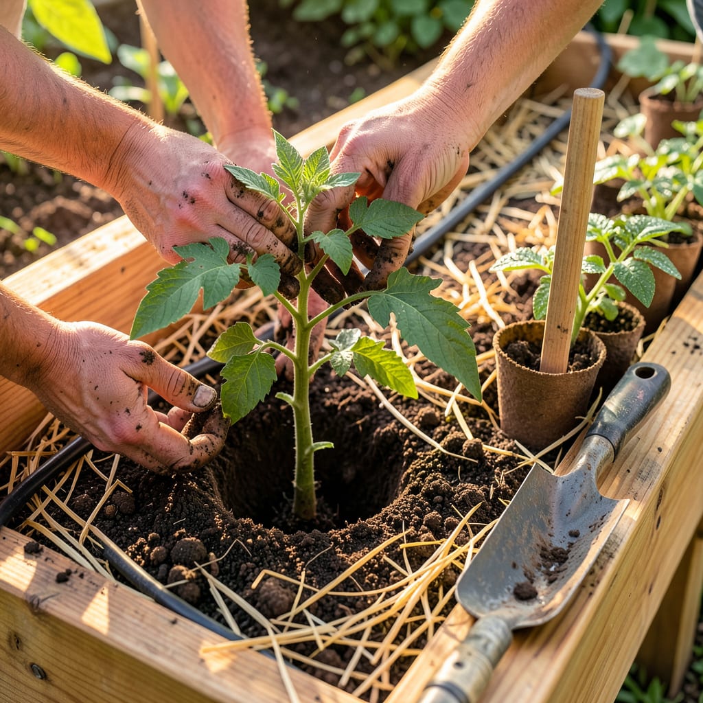 Comprehensive How to Transplant Tomatoes: Stress Free Steps for Thriving Plants visual reference