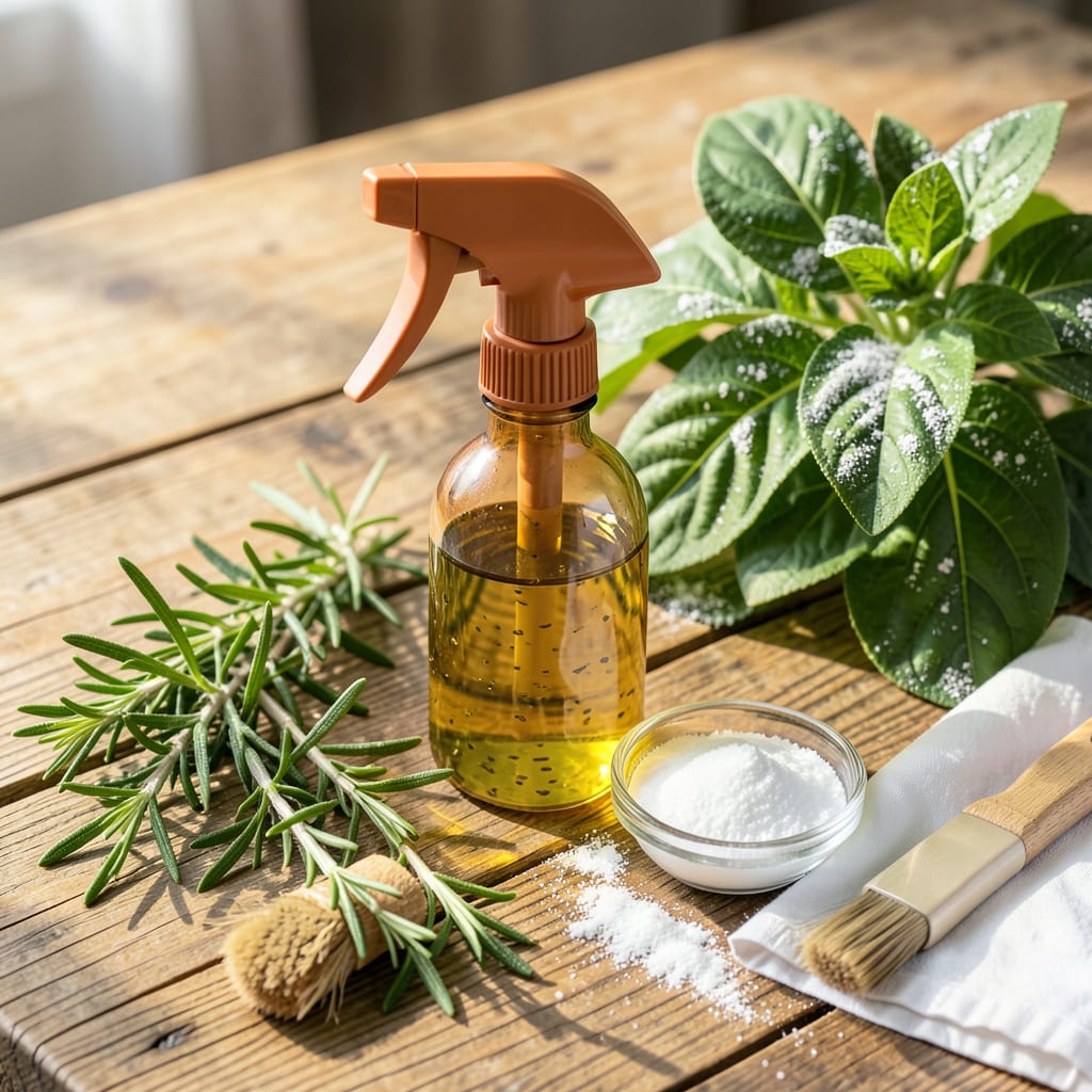 How to Treat Powdery Mildew: Organic Solutions for Healthy Plants detailed visual guide