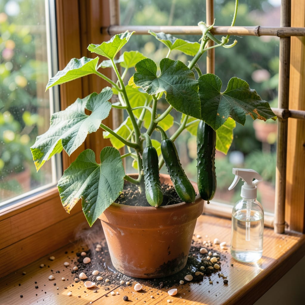 Comprehensive How to Treat Yellowing Cucumber Leaves: Nutrient Fixes and Prevention Steps visual reference