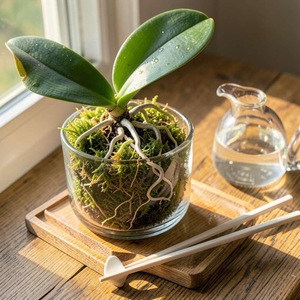 How to Water Orchids in Sphagnum Moss: The Foolproof Method for Thriving Blooms