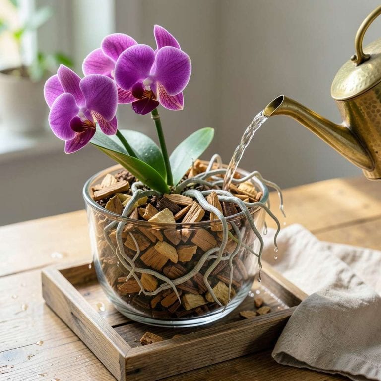 How to Water Orchids in Wood Chips: The Foolproof Method for Healthy Roots