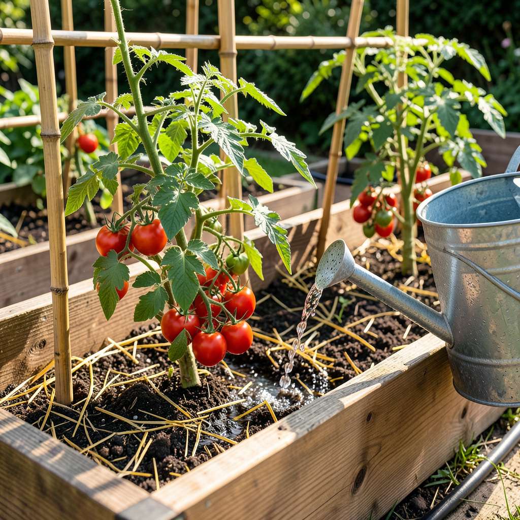 How to Water Tomato Plants: The Key to Juicy, Crack-Free Harvests