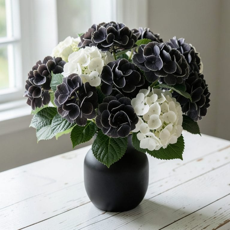 Hydrangea Black and White: Stunning Bicolor Blooms for Garden Drama Hydrangea Black and White: Stunning Bicolor Blooms for Garden Drama
