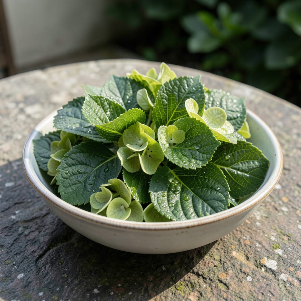 Hydrangea Leaves Curling Upwards: Underwatering Signs and Solutions illustration with key details