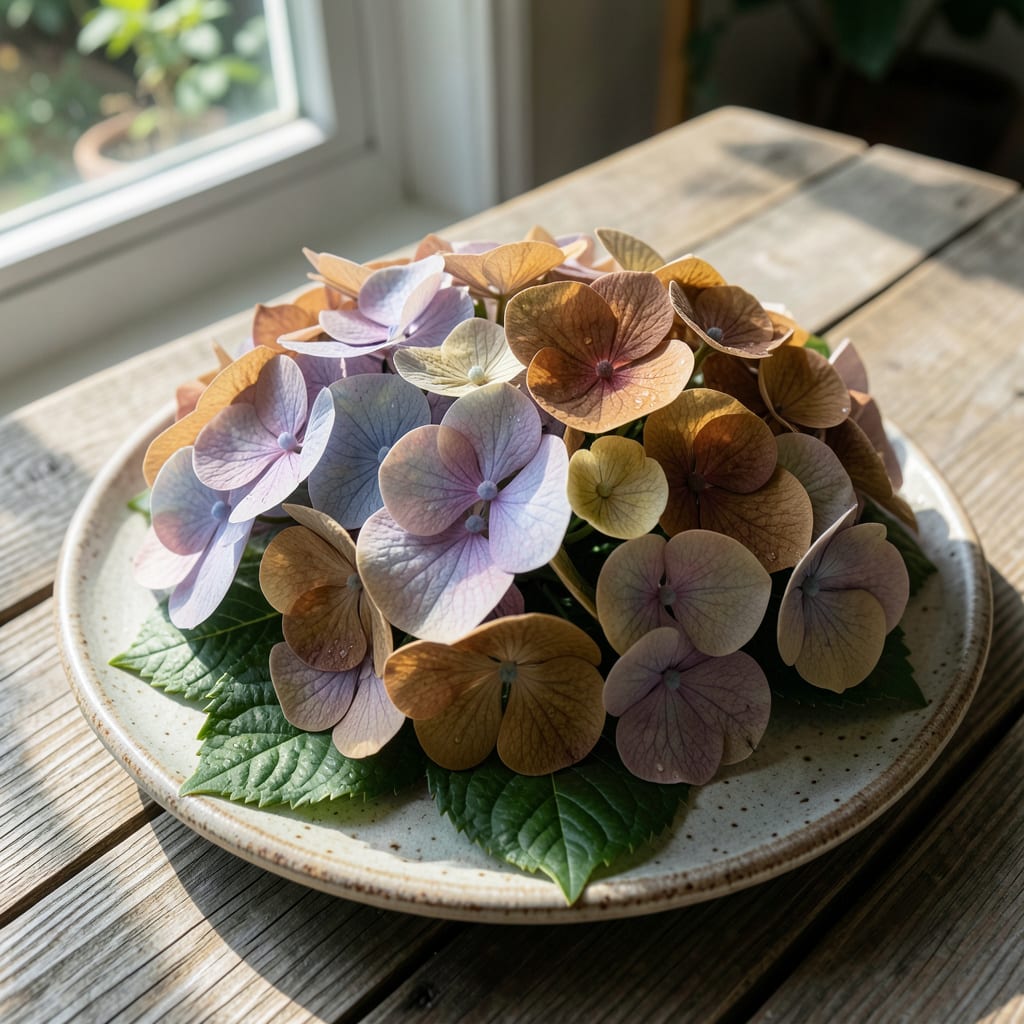 Hydrangea Petals Turning Brown: Sunburn Signs and Shade Solutions detailed visual guide