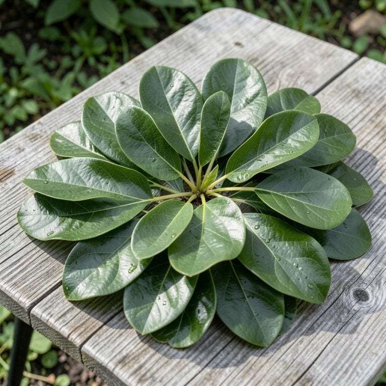 Identification Persimmon Tree Leaves: Key Visual Markers for Gardeners