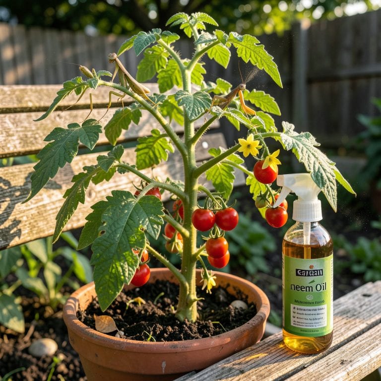 Is Neem Oil Safe for Praying Mantis: What Gardeners Need to Know
