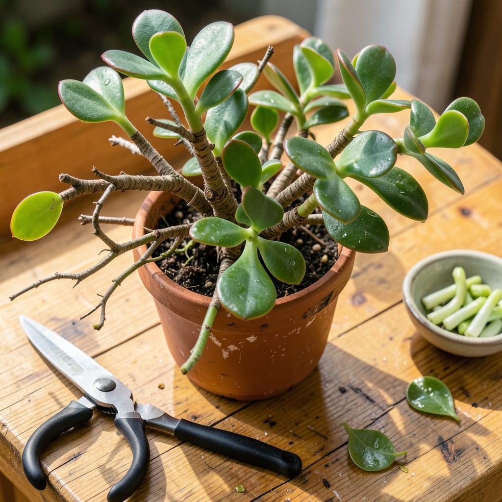 Jade Plant Pruning: The Foolproof Guide for Thicker Growth detailed visual guide